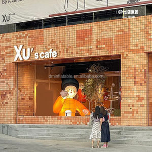 Özel yapılmış yüksek kaliteli şişme kız büyük şişme sanat kadın modeli balon çay ekran için - Product Image 4