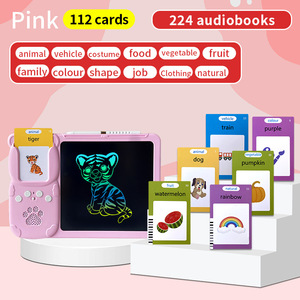 <strong>Children's</strong> LCD Handwriting Board Card Drawing Machine, Card Insertion Graffiti Drawing Board Puzzle All-in-one Machine - Product Image 5