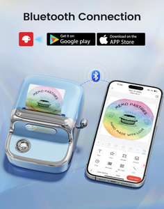 Etichettatrice Mobile Commerciale Durevole per Negozi, Magazzini e Logistica, Stampante Termica di Etichette per Piccole Imprese e E-commerce - Product Image 2