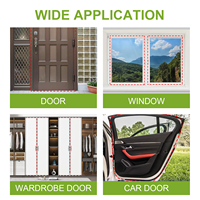 Cinta de Sellado Autoadhesiva en Forma de I para Puertas y Ventanas, Insonorizante y Personalizable, con Garantía de 5 Años