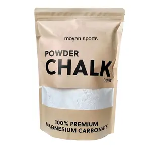 Factory Supply Kunststoffe/Papiertüten Bulk Magnesium carbonat Loose Sports Chalk