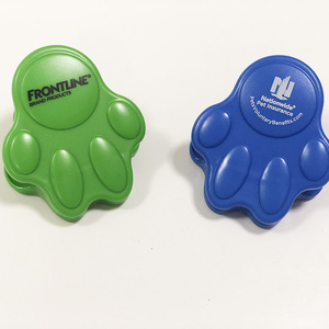 Multi Colored Paw Shape <b>Plastic</b> Clips Magnetic Sealing For <b>Kitchen</b> Storage Neatening - Product Image 2