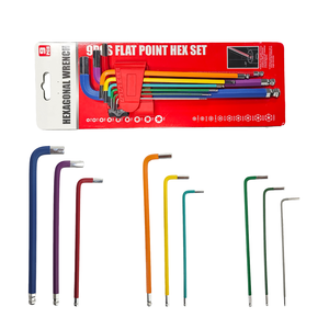 ชุดประแจหกเหลี่ยมรูปตัว L สีสันสดใสพร้อมเครื่องมือประแจหกเหลี่ยมหัวบอล - Product Image 2