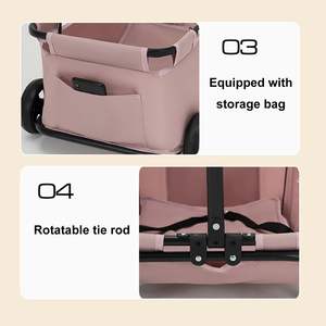 छोटे कुत्ते और बिल्ली यात्रा वाहक बैकपैक समायोज्य फोल्डेबल हल्के डिजाइन डिचेबल लुभावनीय कपड़े का - Product Image 4