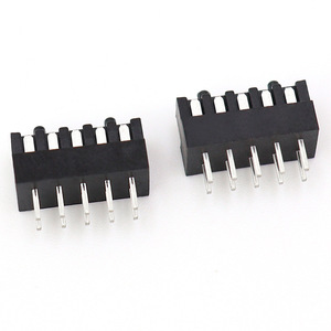 Conector hembra de doble fila de 10 pines y 2 mm (2x5p) con espaciado, inserción recta y columna de posicionamiento, de salida de fábrica. - Product Image 3