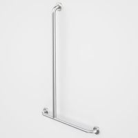 Barre d'appui en forme de T personnalisée, antidérapante, pour douche, supporte jusqu'à 500 lb, en acier inoxydable, pour salle de bain