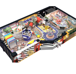 Centre de jeu familial certifié TUV Équipement de terrain de jeu intérieur personnalisé Château vilain pour enfants, agences de jeux souples en Chine - Product Image 4