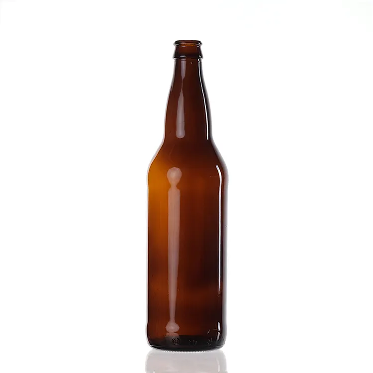 卸売330Ml 640Ml空クリアグリーンバーガラスビール瓶で人気