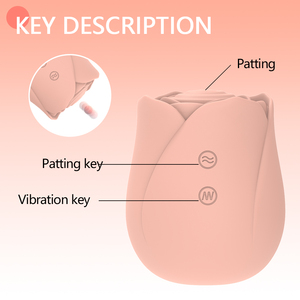 Jolly Space Mini masseur de clitoris puissant jouets sexuels oraux Rose <span class=keywords><strong>tulipe</strong></span> vibrateur stimulateur de tapotement clitoridien Rose vibrateur - Product Image 3