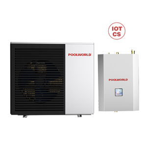 Pool World pompe à chaleur warmhouse R32 EVI dc inverter source d'air split système pompe à chaleur - Product Image 3