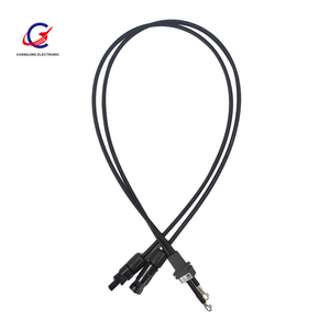 Slocable ที่มีคุณภาพสูง1500โวลต์ DC 2เมตร4มิลลิเมตรพลังงานแสงอาทิตย์ขยายสายเคเบิลที่มีสองด้านเชื่อมต่อ - Product Image 2