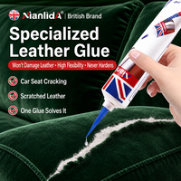 Colle de réparation cuir Nianlida 50ml – Adhésif de contact flexible, imperméable et antichoc pour cuir PU, canapé, sac à main, empeigne de chaussure, adhésif automobile