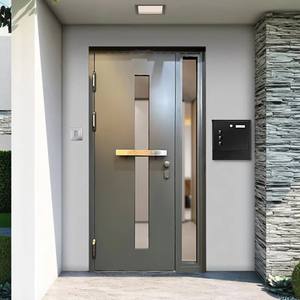 Puerta de Entrada Moderna <span class=keywords><strong>con</strong></span> Detalles de Vidrio para un Diseño de Hogar Minimalista - Product Image 5