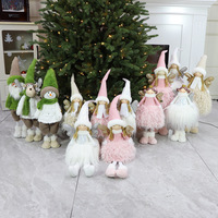 Mainan Hewan Plush Interaktif Kecil yang Dapat Disesuaikan, Terbuat dari Kapas PP Ramah Lingkungan Berkualitas Tinggi, Boneka Natal, Hadiah Liburan Ramah Anak