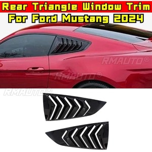 For Mustang Car Rear Triangle <b>Window</b> Trim Body Kit for Ford Mustang 2024 Rear Side <b>Vent</b> <b>Window</b> Trim Cover Car Accessories - Product Image 2