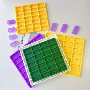Moule en silicone pour dominos, <span class=keywords><strong>jeux</strong></span> de table, échecs, résine époxy, moule Pai Gow, pâtisserie, bijoux - Product Image 5
