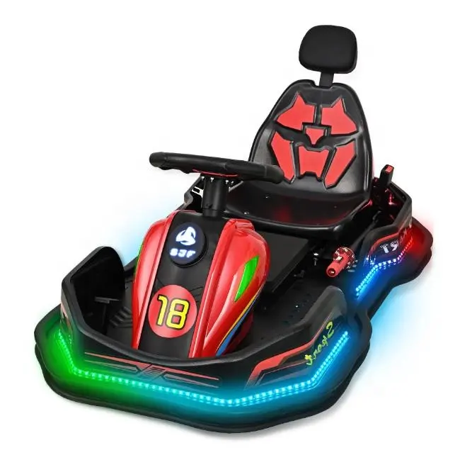 Go karts électriques pour adultes, jouet, batterie large, cadeaux d'anniversaire,