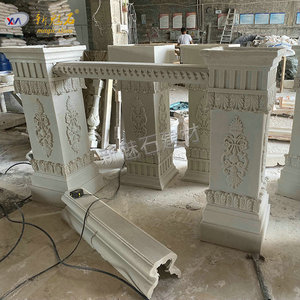 New Magic <b>Stone</b> Grc Vase Columns Xms Outdoor Decorative Pillars European Style - Product Image 1