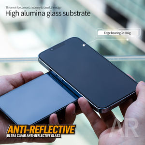 <span class=keywords><strong>Protector</strong></span> de Pantalla <span class=keywords><strong>BLUEO</strong></span> con 95% de Transmisión de Luz, <span class=keywords><strong>Protector</strong></span> de Vidrio AR Premium Antirreflejos para 17 Pro Max 16 15 14 13 Air - Product Image 3