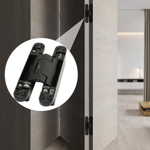 3D có thể điều chỉnh tự đóng cửa thủy lực Hidden <span class=keywords><strong>Door</strong></span> bản lề mềm đóng 180 độ giấu cửa bản lề - Product Image 4