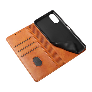 Coque de téléphone en cuir PU antichoc pour Mi 11 13 support de fente pour carte Ultra magnétique couverture arrière pour <span class=keywords><strong>Redmi</strong></span> <span class=keywords><strong>Note</strong></span> 13T 13 14 Pro Plus - Product Image 5