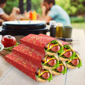 ถุงกระดาษฟอยล์อลูมิเนียมเคลือบอะลูมิเนียมเกรดอาหารสำหรับบรรจุภัณฑ์แบบกำหนดเองสำหรับไก่<span class=keywords><strong>ทอด</strong></span>บาร์บีคิว อาหารจานด่วน และฮอทดอก - Product Image 2