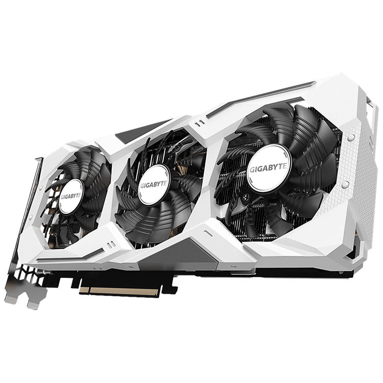 Used GIGABYTE RTX 2060 SUPER Gaming OC WHITE 8GB GDDR6 Graphics 