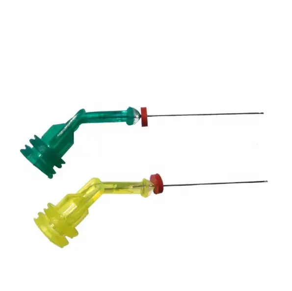 Dental disposable safe sterile pre-curved flushing Irrigation needle tip