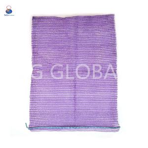 Vente en gros personnalisé 15kg & 25kg Raschel Mesh Sacs à cordon PE & PP & HDPE Sacs industriels pour pommes de terre <span class=keywords><strong>Oignons</strong></span> Type d'emballage tubulaire - Product Image 5