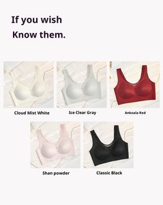 8823 <span class=keywords><strong>reggiseno</strong></span> traspirante ad asciugatura rapida senza cuciture <span class=keywords><strong>a</strong></span> tazza fissa e confortevole - Product Image 6