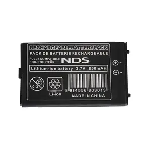 Nhà máy OEM có sẵn 3.7V 850mAh pin lithium sửa chữa thay thế bộ phận công cụ Pin Kit cho Nintendo DS