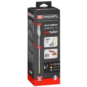 FACOM-À. J8PB Protwist®Jeu de tournevis avec 2 supports (8 pièces) -JEUX DE TOURNEVIS EAN 3662424094699 - Product Image 2