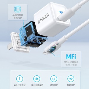 Anker Nano 20W Mini Charger Type-C PD Fast Charging For iPhone 14 13 12 - Product Image 4