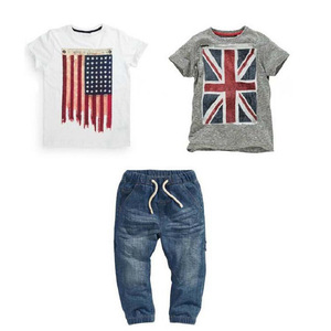 Vêtements pour enfants de haute qualité en gros, nouveaux modèles, ensembles de vêtements, chemises tendance pour garçons et pantalons pour hommes - Product Image 1