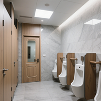 Cloison de toilettes murale pour hommes, écran de confidentialité pour urinoir, déflecteur imperméable, séparateur de toilettes pour écoles, jardins d'enfants, lieux publics
