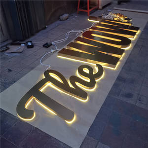 Letras de canal retroiluminadas, señales electrónicas frontales led personalizadas para tienda - Product Image 5