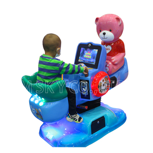 Macchina da Gioco per Bambini CE M SKY KA-550 Mini Orsetto, Giostra a Moneta in Fibra di Vetro, Videogioco con Schermo LCD da 17 Pollici, 110/220V - Product Image 2