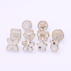 Khóa chống trượt, may miễn phí và cố định, nút vô hình có thể tháo rời, quần áo cổ thấp của phụ nữ, trâm cài, 2025 mẫu mới - Product Image 2