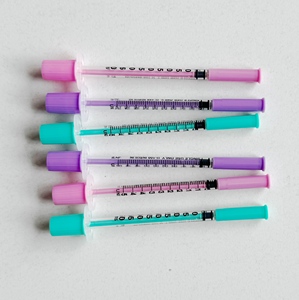Jeringas de <span class=keywords><strong>Insulina</strong></span> Desechables y Estériles U-40 U-100 de <span class=keywords><strong>0.3</strong></span>, 0.5 y 1 ml con Agujas, Escala Clara y Bolsa Blíster para la Mayoría de los Tipos de <span class=keywords><strong>Insulina</strong></span> - Product Image 3