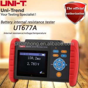 Testeur de résistance de batterie UNI-T UT677A+ très demandé, testeur de résistance interne de batterie de haute précision - Product Image 1