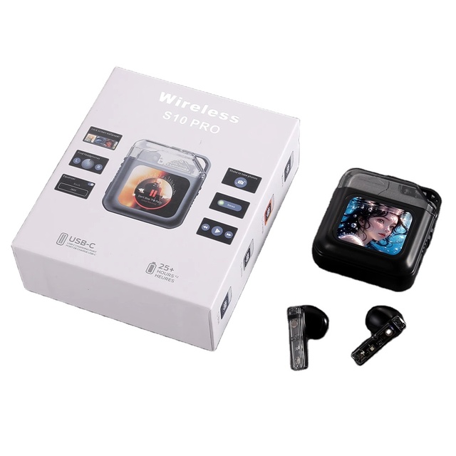 S10 Pro Wireless Earbuds ANC/ENC TWS Gaming In-ear Headphones JL Chipset for 5.3 Low Latency IPX5 Waterproof