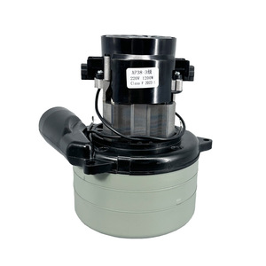 Moteur d'aspirateur à brosse à haute aspiration à 3 étages 110V-220V 1200-1800W <span class=keywords><strong>420Kpa</strong></span> Cadre métallique Moteur électrique pour utilisation en voiture/camping-car/garage - Product Image 1