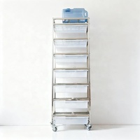 Étagère de cage pour rats de laboratoire en acier inoxydable, système d'élevage de souris, cadre d'élevage d'animaux de laboratoire, système d'élevage de rats avec bacs en PP
