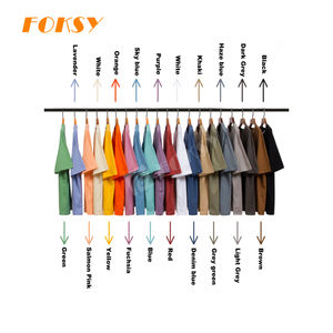 Maglietta dell'amico senza etichetta della gioventù all'ingrosso vestiti di cotone maglietta semplice maglietta vuota all'ingrosso senza etichetta maglietta Coton - Product Image 4