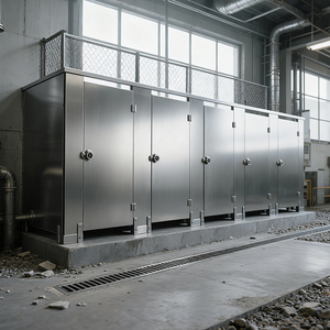 Baños Portátiles Ecológicos para Campos de Golf, Individuales y Múltiples, Públicos, de Acero Inoxidable, con Ducha y Cabina de Inodoro - Product Image 2