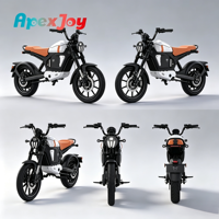 Moto électrique ApexJoy Tromox M05 2500W 70km/h Autonomie 80km Frein à disque 220mm CBS ABS Régulateur de vitesse Vente en gros