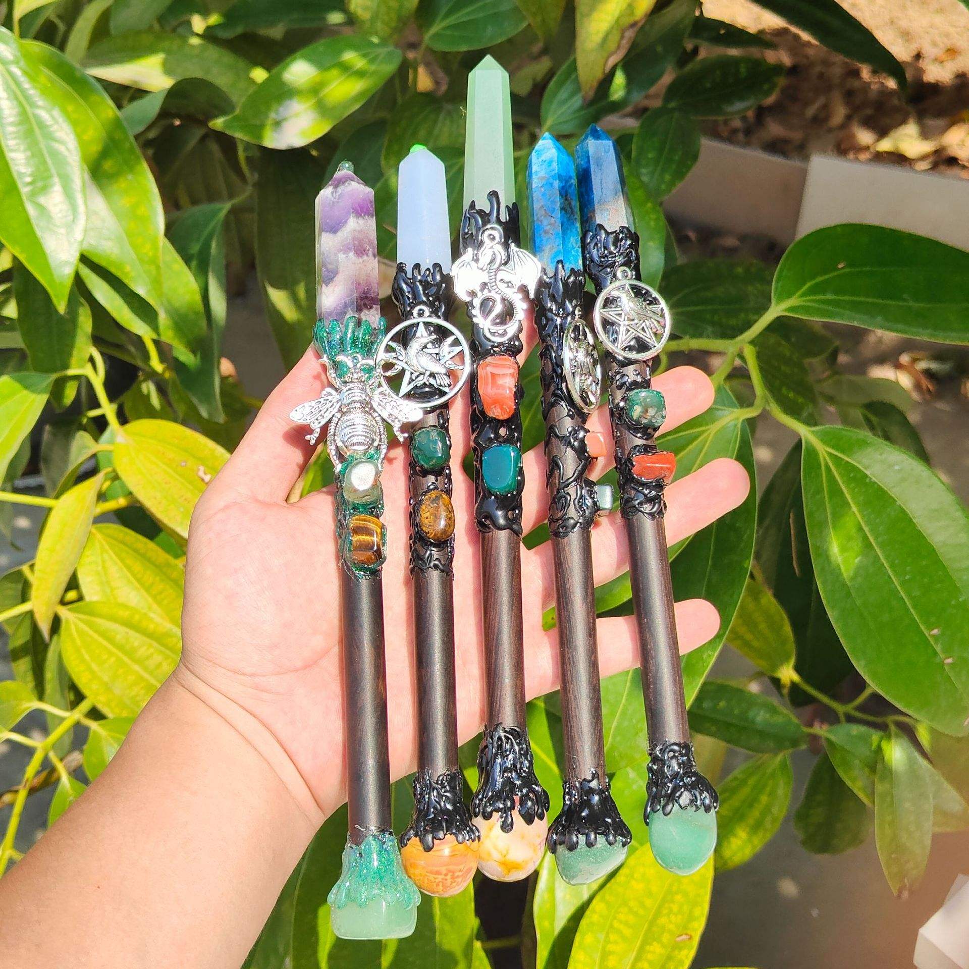 Baguette magique à double extrémité