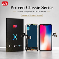 Écran LCD de téléphone portable JH Factory pour iPhone XS, écran tactile numérique HD 5,8 pouces, assemblage de remplacement avec garantie d'un an