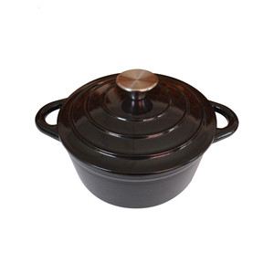 Vente flash : Ensemble <span class=keywords><strong>de</strong></span> casseroles en fonte émaillée avec couvercle - Product Image 1