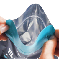 Kemasan Plastik Kapsul Tablet Tahan Lama Anti Lembab Food Grade Desain Khusus Doypack Stand-up Mylar Bag Pouch Ziplock